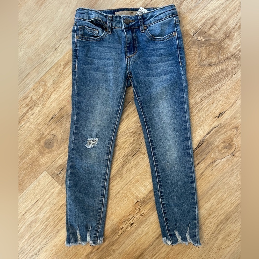 Joes Jeans Kids Size 6x Distressed Medium Blue